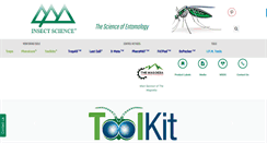 Desktop Screenshot of insectscience.co.za